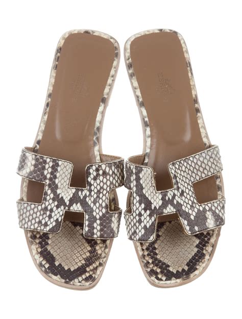 hermes heels sandals|hermes snakeskin sandals.